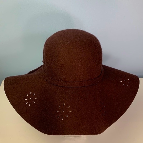 Melrose and Market Boho Wool Floppy Hat with Cut Out Design NWT - Picture 5 of 5